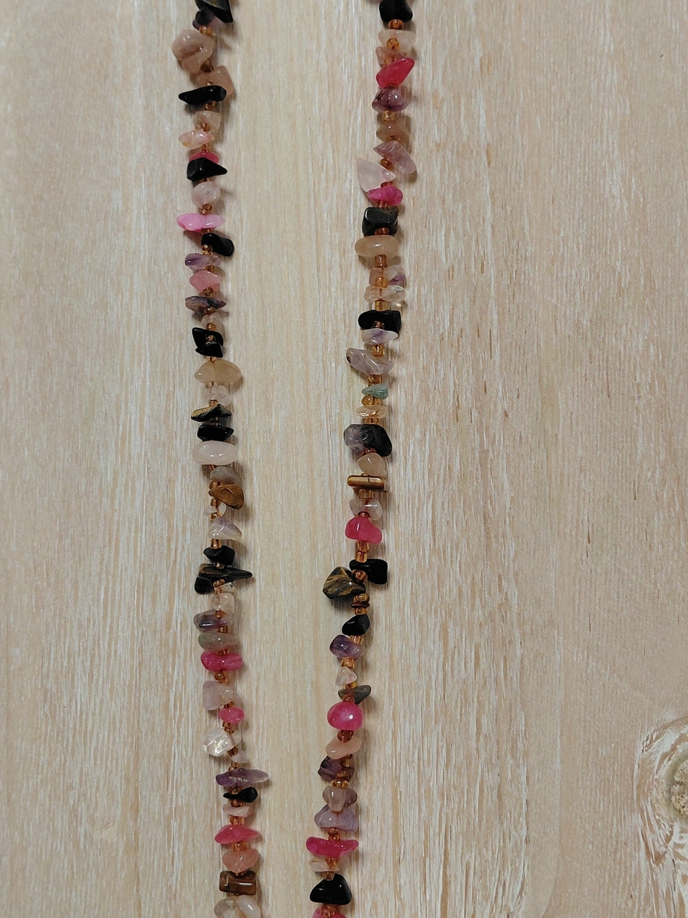 Multicolor Chip Bead Necklace - Women Jewelry